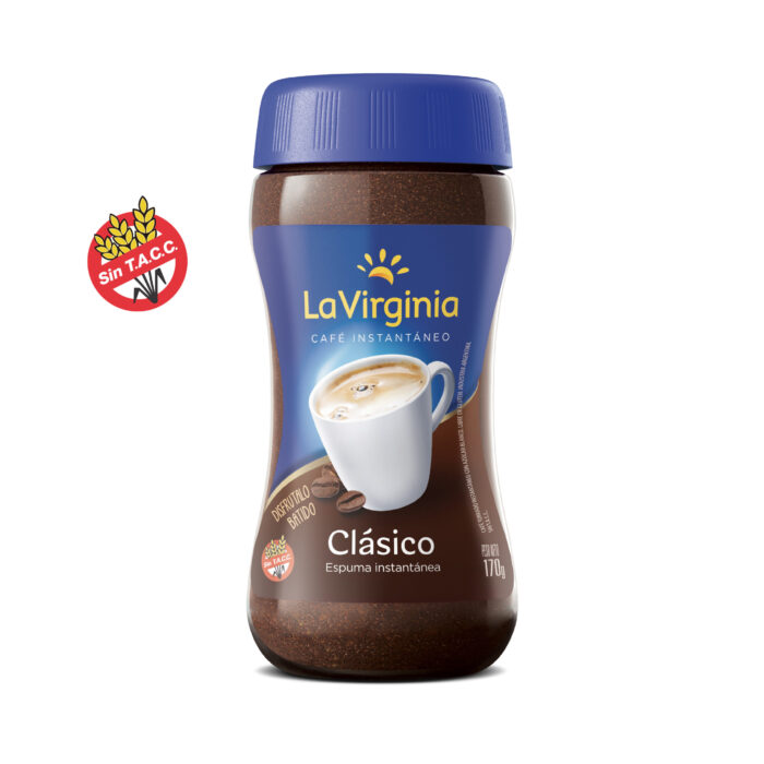 Café instantaneo clásico La Virginia x 170 grs