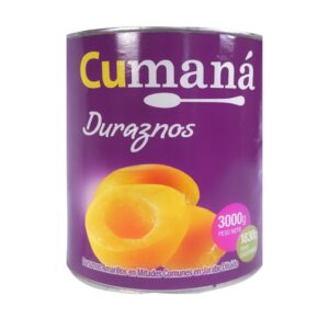 DURAZNO EN MITADES CUMANÁ X2.9KG