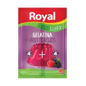 GELATINA LIGHT ROYAL X25G FRUTOS DEL BOSQUE